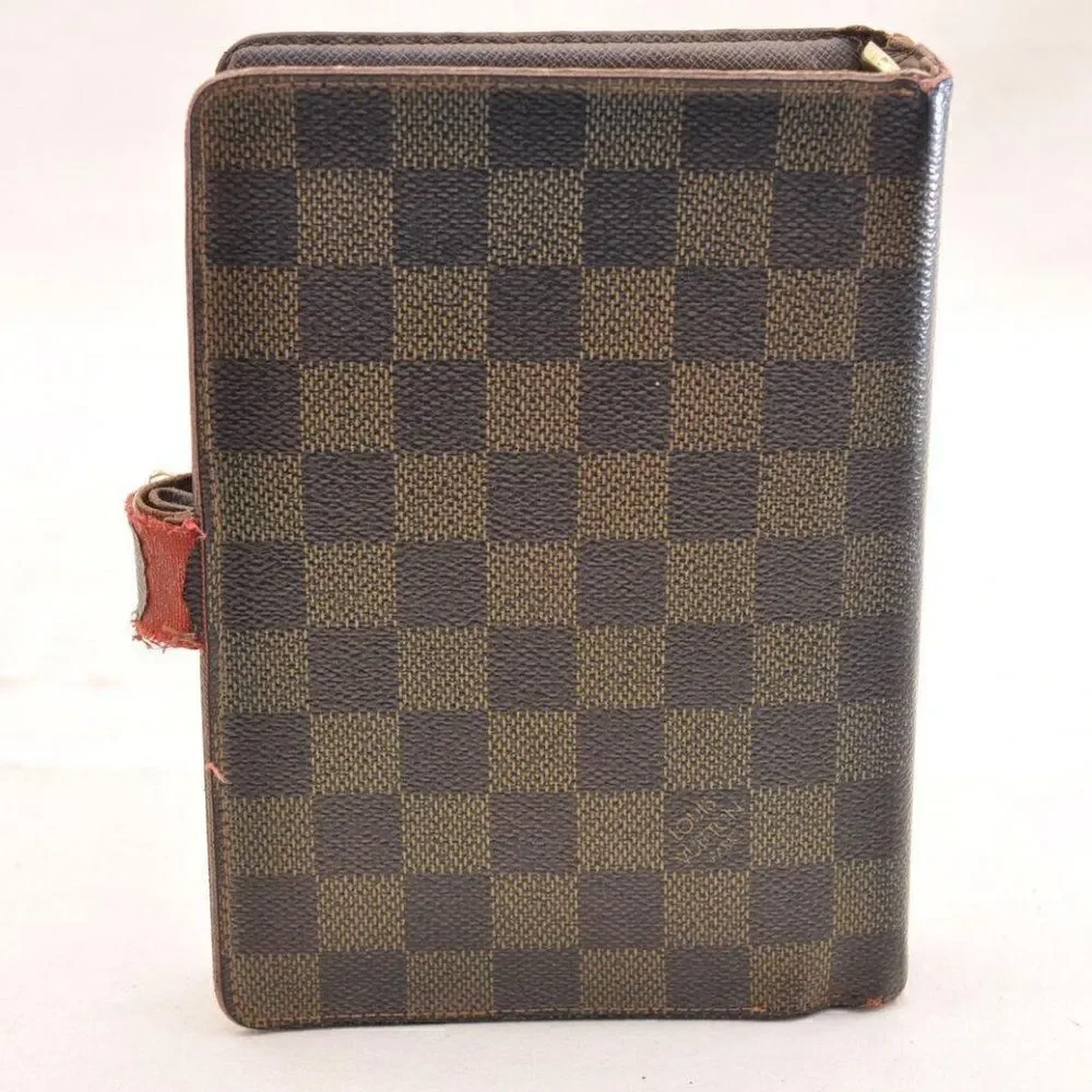 LOUIS VUITTON Damier Ebene Medium Ring Agenda MM - Picture 3 of 12